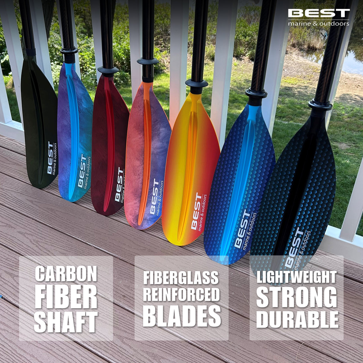 Carbon Fiber Kayak Paddle